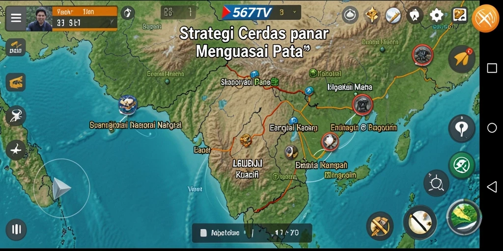 Screenshot gameplay 567TV menampilkan aksi strategis yang dinamis.