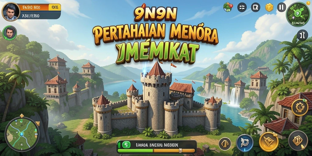 Gameplay menara pertahanan yang mendebarkan dan penuh strategi.