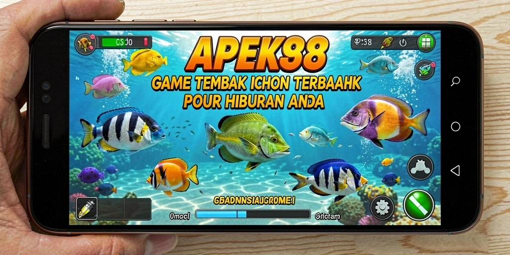 Tampilan gameplay APEK88 yang seru saat menembak ikan.
