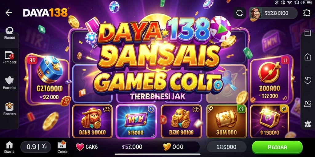 Tampilan menarik dari gameplay game Slot DAYA138.