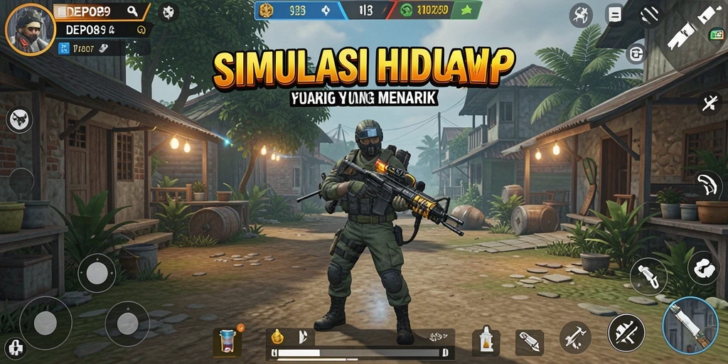 Gameplay seru DEPO89 dalam simulasi kehidupan yang mendebarkan.