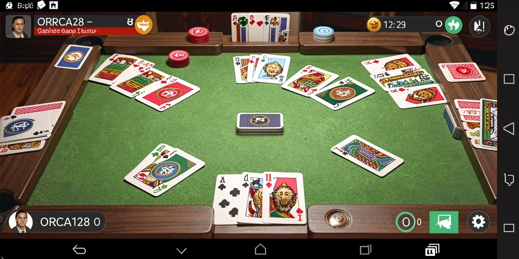 Gameplay seru Gaple di ORCA128 dengan teman-teman.