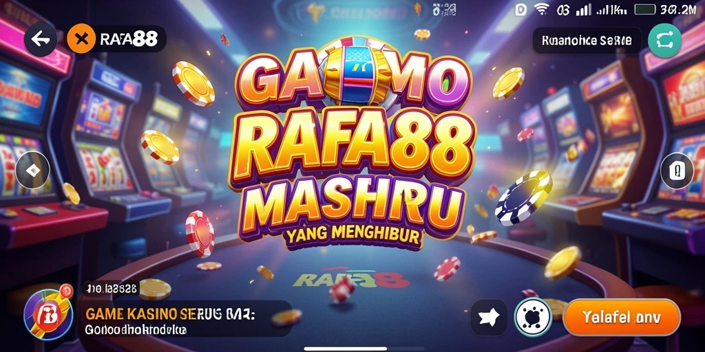 Tampilan gameplay Kasino yang mengasyikkan dan seru.