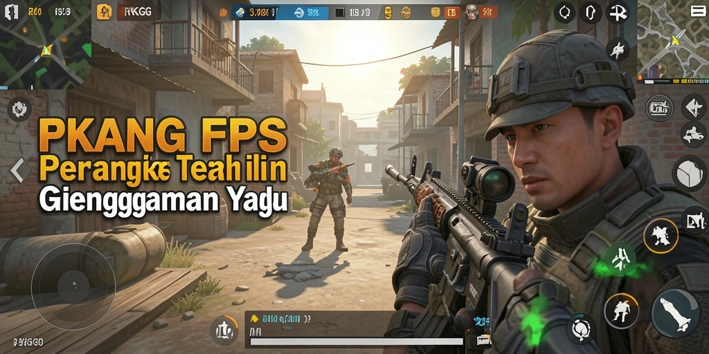 Tampilan gameplay RKGG yang mendebarkan dan penuh aksi.