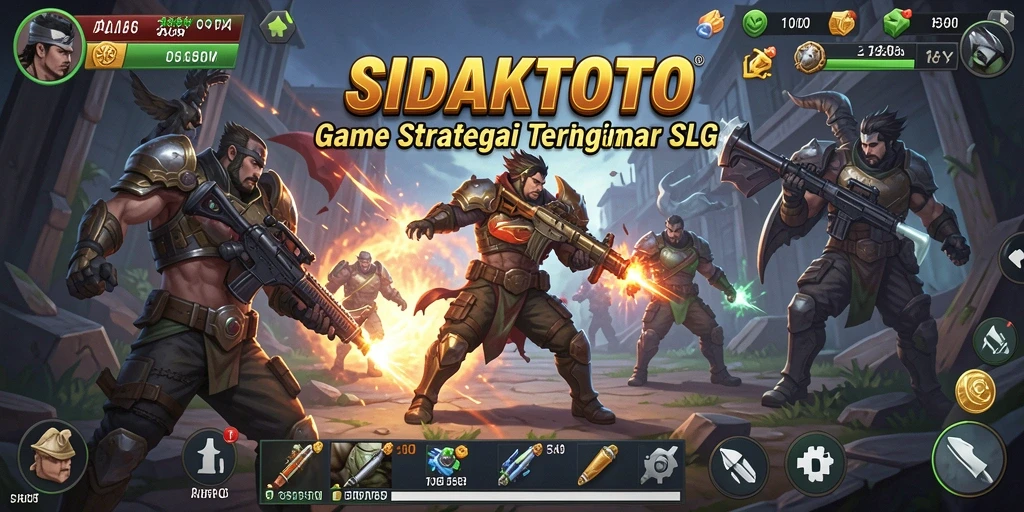 Tampilan menarik gameplay SIDAKTOTO dengan aksi SLG.