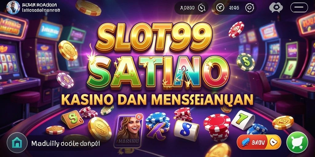Tangkapan layar dari gameplay seru di SLOT99 yang menunjukkan keseruan permainan kasino.