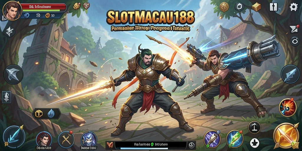 Tangkapan layar dari gameplay mendebarkan SLOTMACAU188 yang penuh strategi.