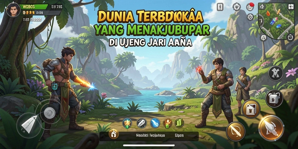 Menampilkan gameplay yang seru dan eksplorasi dalam dunia terbuka WDBOS.