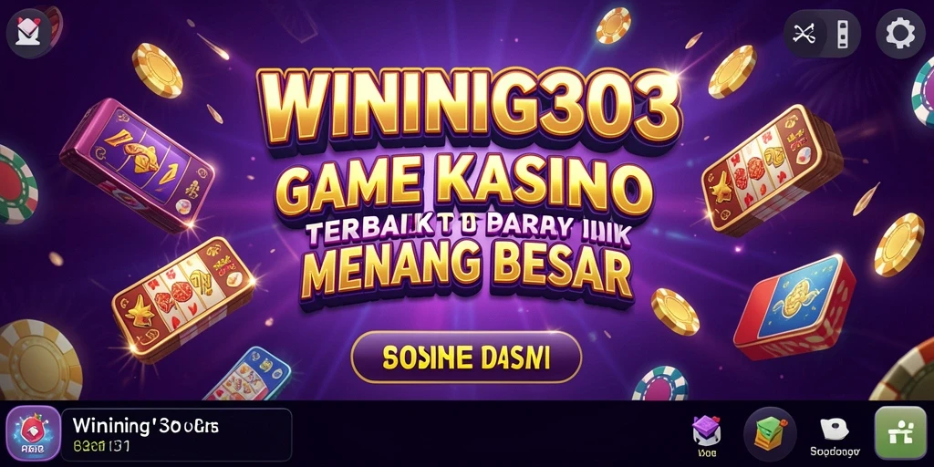 Tampilan gameplay seru dari WINNING303 dengan banyak pilihan permainan Kasino.
